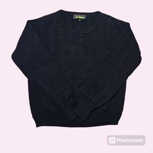 Sam Edelman Women Black Long Sleeve Sweater Size Small